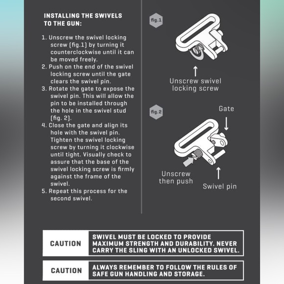 Allen Company Yukon Neoprene Gun Sling with Swivels, Mossy Oak Break-Up Country - Picture 9 of 9